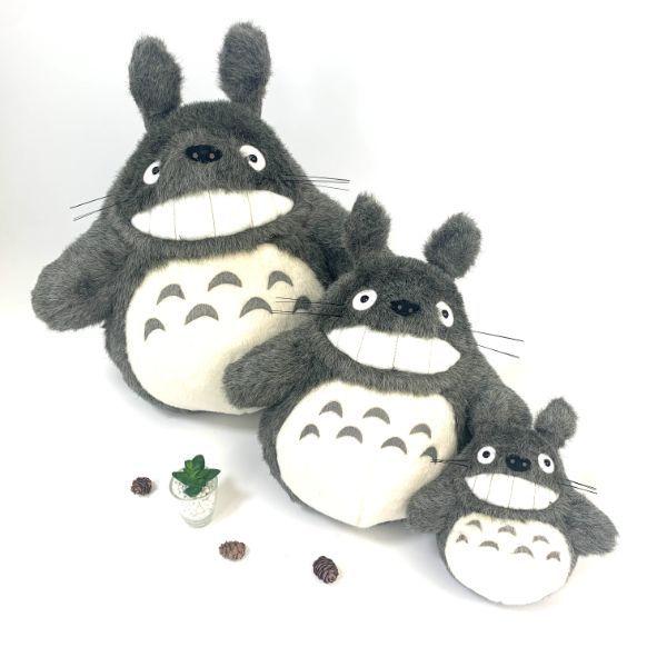 トトロ ぬいぐるみ グレー となりのトトロ 大トトロ 笑い M ぬいぐるみ グレー