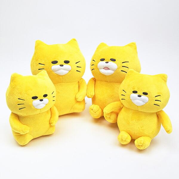 ノラネコぐんだん　ぬいぐるみ　3体セット ノラネコぐんだん はんせい ぬいぐるみ(M) : パーフェクトワールド