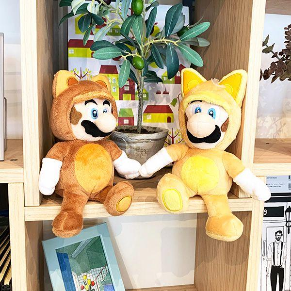 スーパーマリオブラザーズ タヌキマリオ ぬいぐるみ (S) おもちゃ 玩具