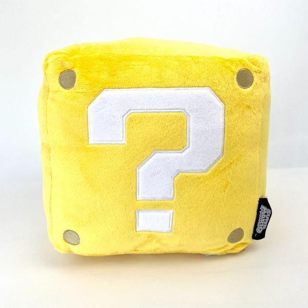 スーパーマリオ ハテナブロック アイテムクッション インテリア イエロー マリオ 4408 パーフェクトワールド 通販 Yahoo ショッピング