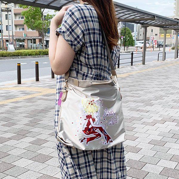 水森亜土 SAC スカーフ親子バッグ BE セ・シック ショルダーバッグ