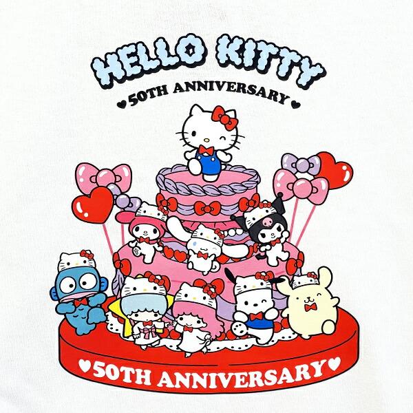 サンリオ ハローキティ リンガーTシャツ Mサイズ アパレル 50th サンリオ ハローキティ リンガーTシャツ Mサイズ アパレル 50th