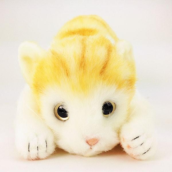 日本製 トラ猫 茶 L 目あき ねこ ネコ ぬいぐるみ 茶虎 4458 パーフェクトワールド 通販 Yahoo ショッピング
