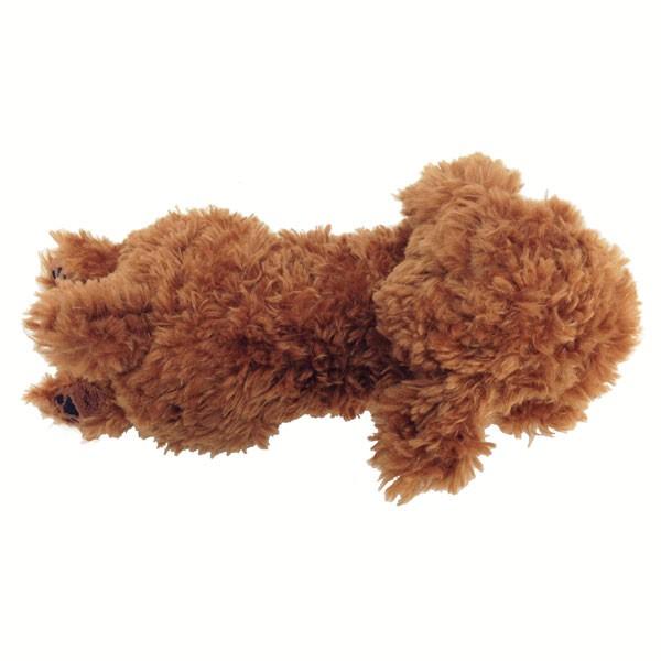 ひざわんこ トイプードル ぬいぐるみ ブラウン アニマル わんこ 犬