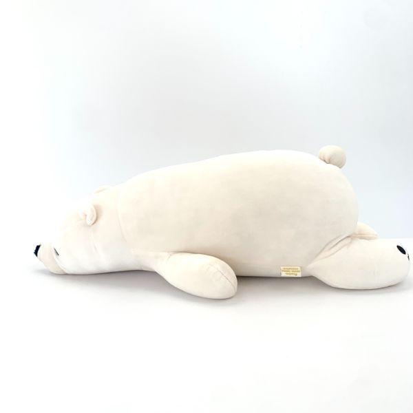シロクマのラッキー 抱き枕 (ぬいぐるみ/クッション) M ホワイト