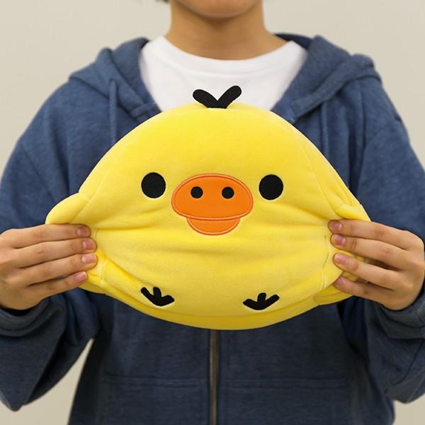リラックマ キイロイトリ スーパーもちもちクッション : パーフェクト