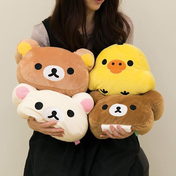 リラックマ キイロイトリ スーパーもちもちクッション : パーフェクト