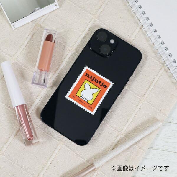 ミッフィー miffy 70th ナインチェ ステッカー レッド 文具 日本製