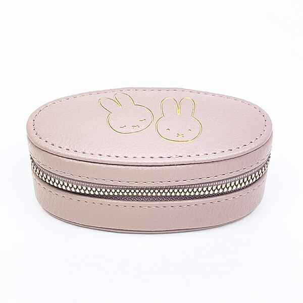 ミッフィー miffy オーバル トラベルジュエリーボックス (トーブ)