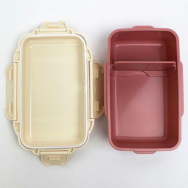 Miffy（ミッフィー） 密封4点留め一段弁当箱 ランチボックス お弁当箱