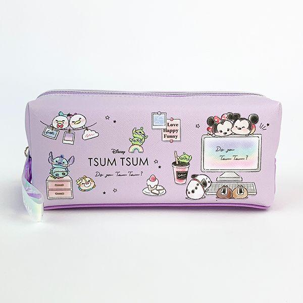 クラリーノ筆箱＋ディズニーツムツム文具セット(鉛筆・定規・STICKYLE  