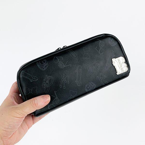 名探偵コナン 江戸川コナン ペンポーチ ブラック 筆箱 文房具