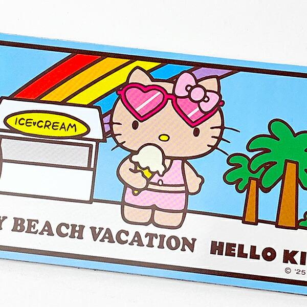 m*n様 新品♡海外限定 日焼けキティブロックメモサーフィン セール】SANRIO/サンリオ SANRIO 'HELLO KITTY' SUMMER サーフT