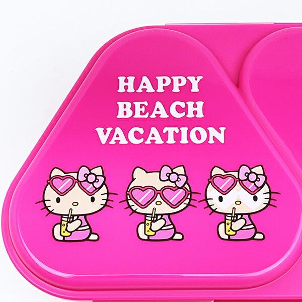 サンリオ 日焼けキティ おにぎりランチケース ピンク 日本製 Sanrio