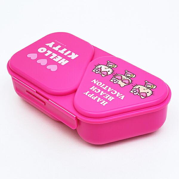 サンリオ 日焼けキティ おにぎりランチケース ピンク 日本製 Sanrio