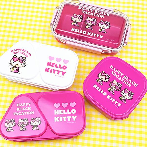 サンリオ 日焼けキティ おにぎりランチケース ピンク 日本製 Sanrio