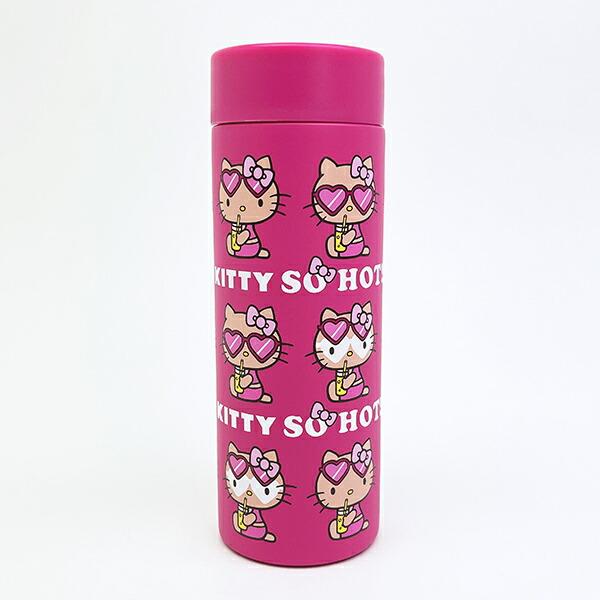 サンリオ 日焼けキティ ステンレスボトル ランチ (ピンク) 水筒 Sanrio