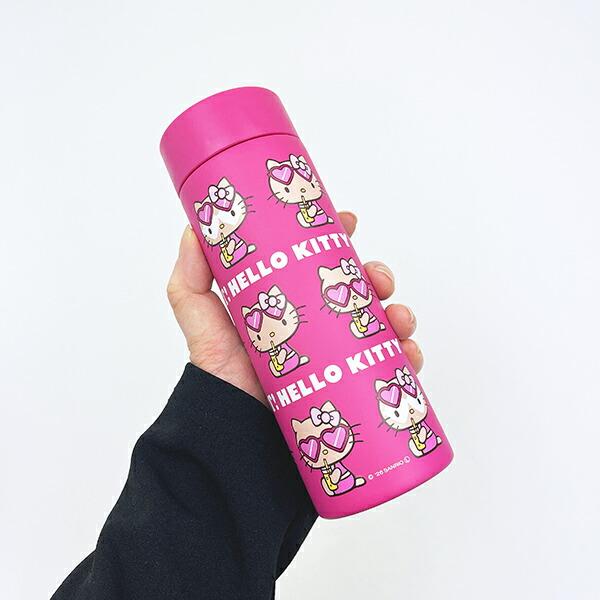 サンリオ 日焼けキティ ステンレスボトル ランチ (ピンク) 水筒 Sanrio