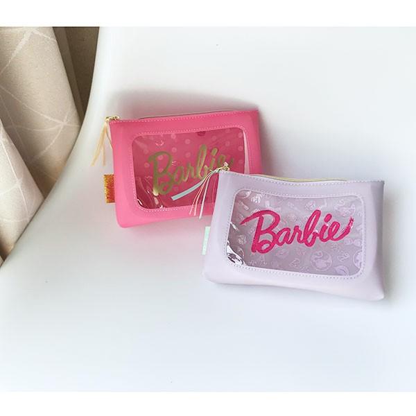 バービー Barbie シリコンウィンドポーチ ポーチ ピンク クリアポーチ MCBB｜perfectworld-tokyo｜06