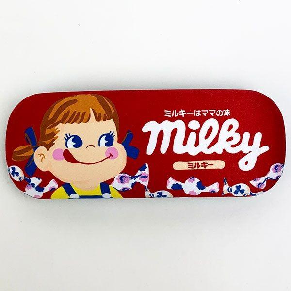 ペコちゃん ミルキー メガネケース グッズ ミルキーの包み紙のクロス