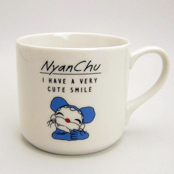 ニャンちゅう 木蓋付きマグ (マグカップ) ニャンちゅうワールド放送局