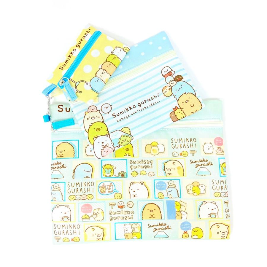 すみっコぐらし しかく 3連ポーチ すみっこ グッズ すみっこl210 270ｍｍm140 190ｍｍs80 110ｍｍ 9125 Msg 160 パーフェクトワールド 通販 Yahoo ショッピング