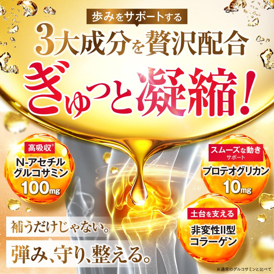 グルコサミンの極み N‐アセチルグルコサミン100mg 非変性II型