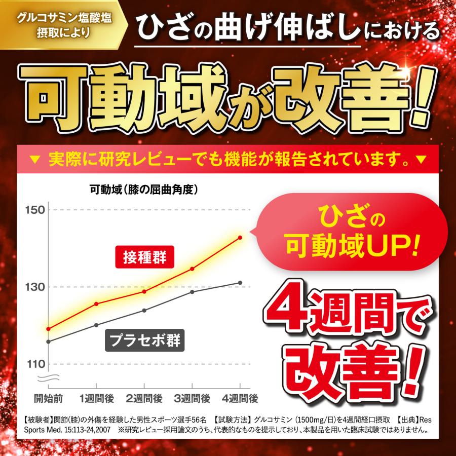 グルコサミン ヒザフェスZ ひざ 膝関節 膝の不快感 軟骨成分