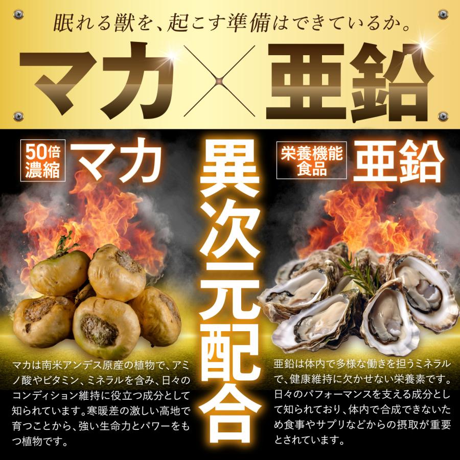 マカストロング GORILLA POWER マカ 亜鉛 シトルリン アルギニン