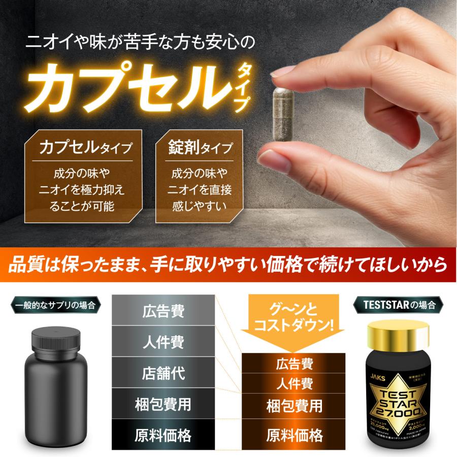 テストステロン TESTSTAR（テストスター） JAKS テストフェン