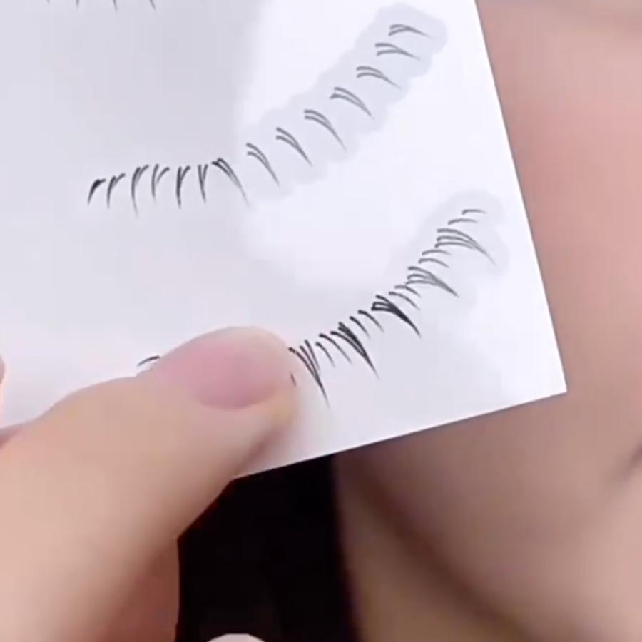 下まつげシール 貼るだけ下まつげ  下 した まつ毛 まつげ シール タトゥーシール セルフ まつげエクステ まつ毛のタトゥーシール | ブランド登録なし | 06