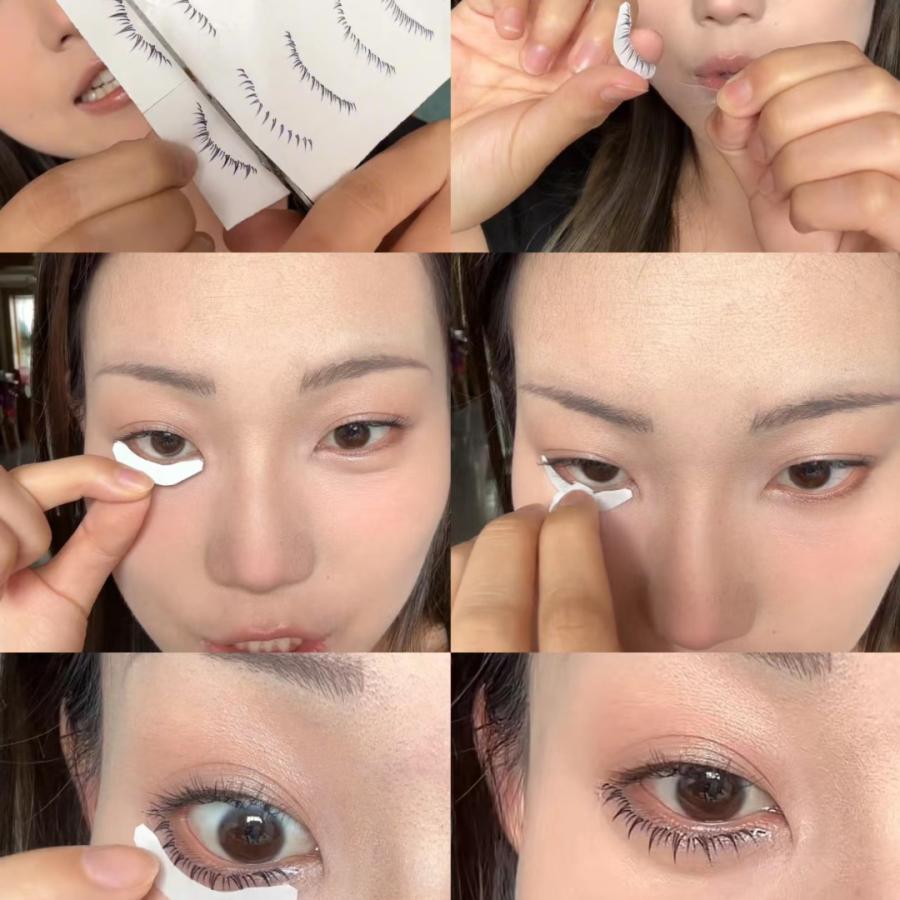 下まつげシール 貼るだけ下まつげ  下 した まつ毛 まつげ シール タトゥーシール セルフ まつげエクステ まつ毛のタトゥーシール | ブランド登録なし | 07