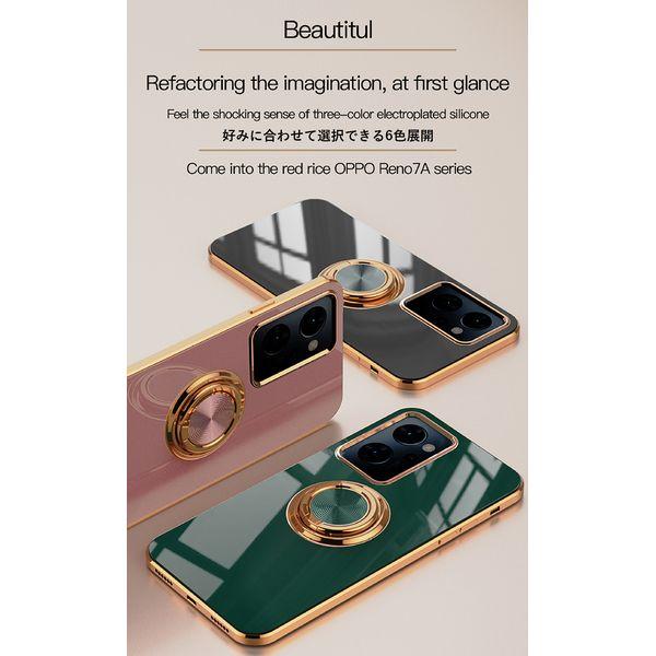 OPPO Reno9 A ケース Reno7 リノ 7a 9a スマホリング おしゃれ