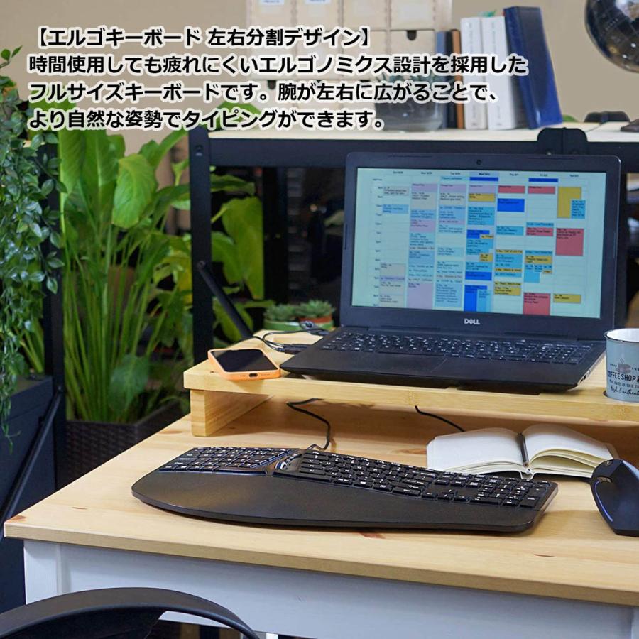 ペリックス（Perixx） 正規保証品 有線 バックライト エルゴノミクス