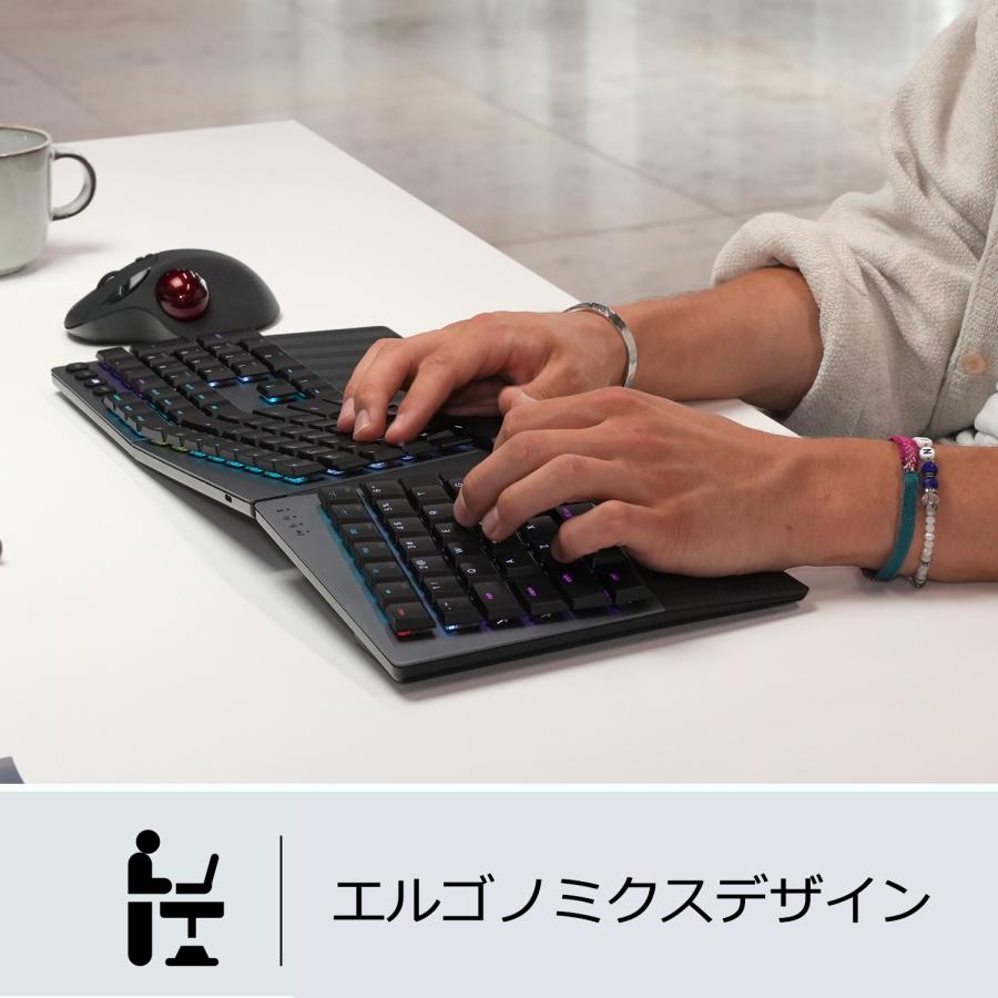ペリックス PERIBOARD-835 ワイヤレス エルゴノミクスメカニカル