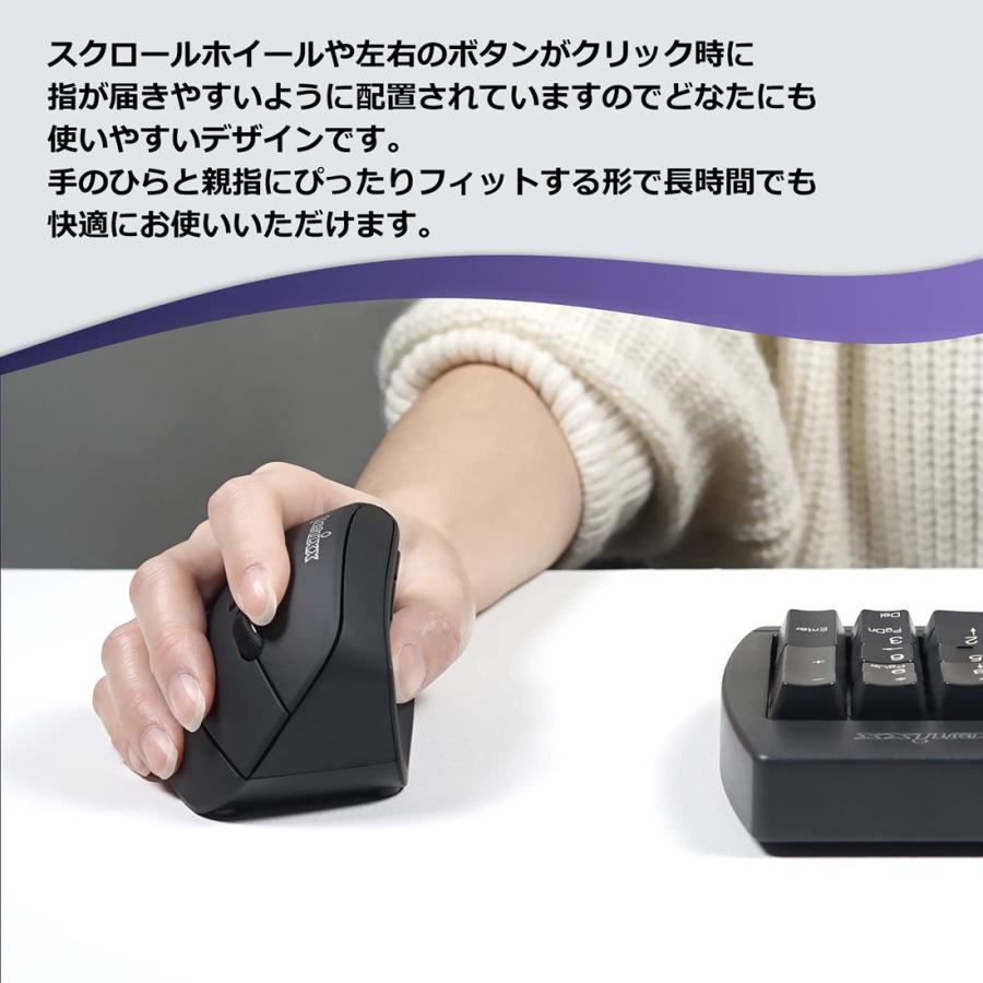 ペリックス ワイヤレスマウス エルゴノミクスマウス 人間工学