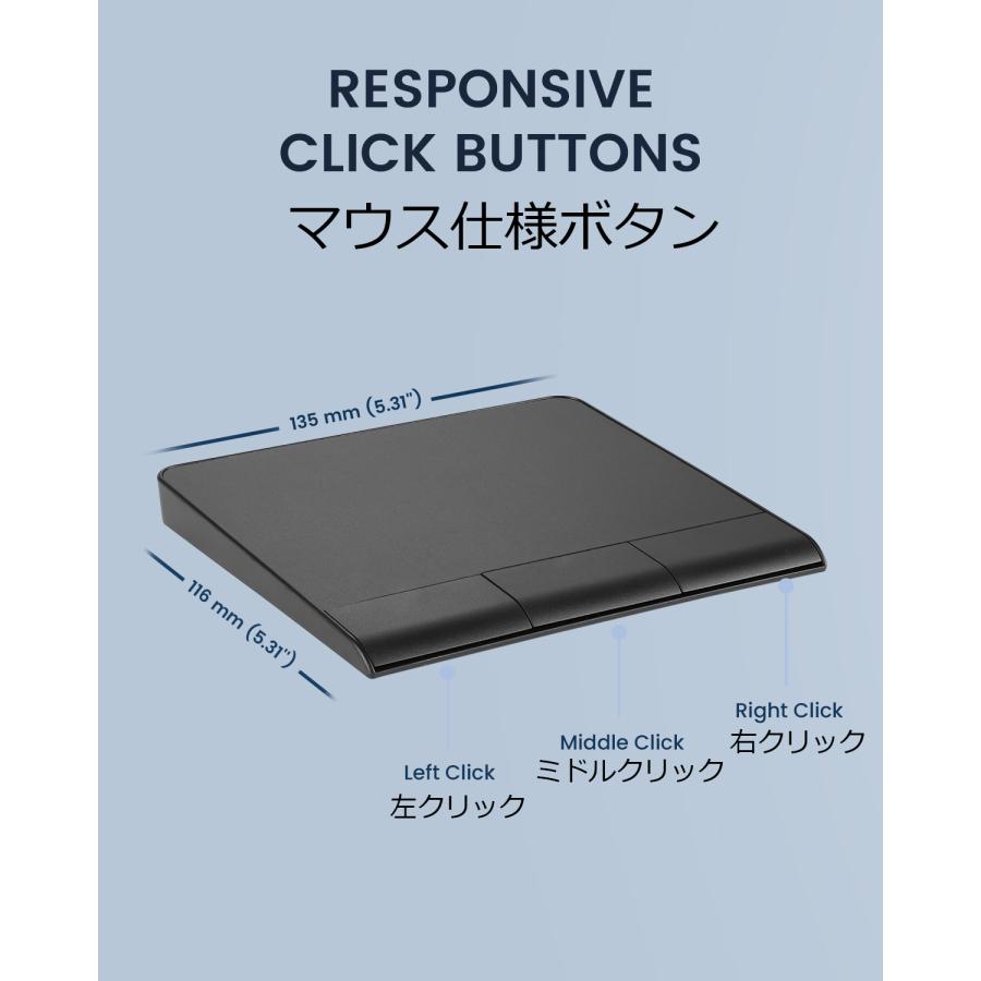 ペリックス（Perixx） PERIPAD-706B PERIPAD-506 タッチパッド 薄型 外
