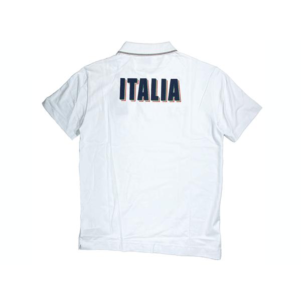 イタリア代表 ポロシャツ イタリア代表 FIGC PLAYER CASUALS 半袖ポロシャツ | ゲキサカFC