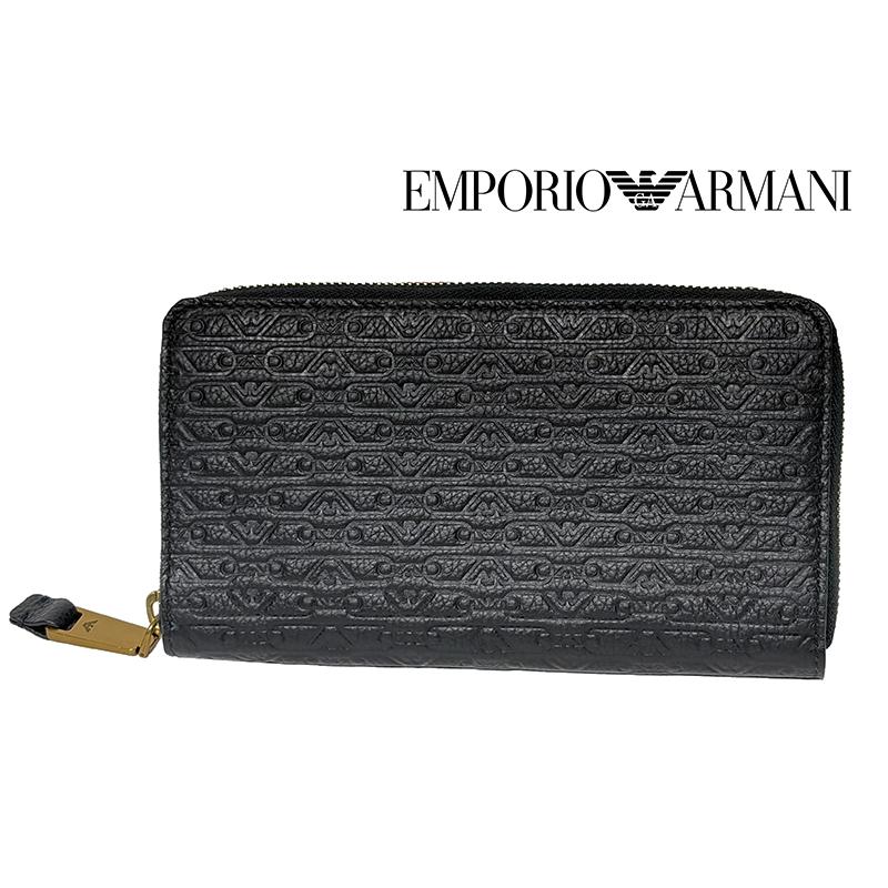 EMPORIO ARMANI エンポリオ アルマーニ Y3H168 YZA9D 80001 型押し