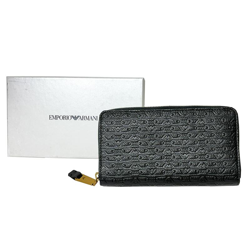 EMPORIO ARMANI エンポリオ アルマーニ Y3H168 YZA9D 80001 型押し 