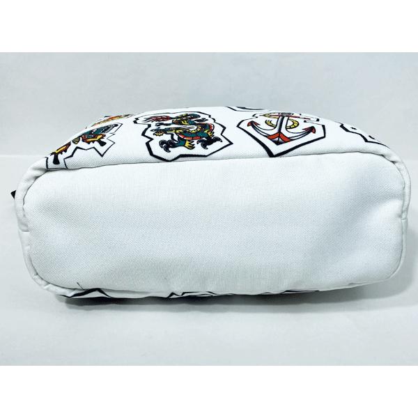 HYDROGEN ハイドロゲン 303900 WHITE TATTOO TOTE BAG ロゴ入り HYDROGEN ハイドロゲン 303900 WHITE TATTOO TOTE BAG ロゴ入り