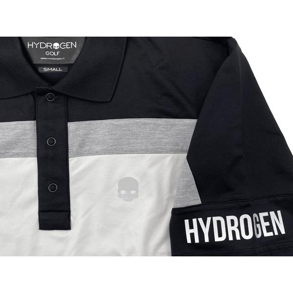 HYDROGEN（ハイドロゲン） G00000 077 スカル絵柄 ロゴ入り ブラックX