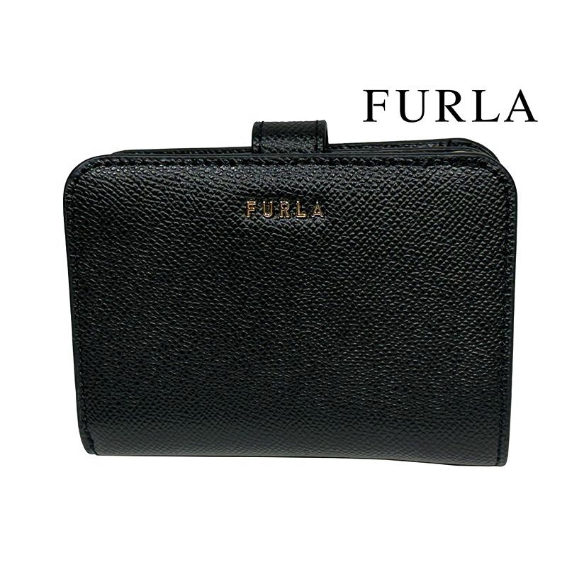 FURLA（フルラ） WP00443 BX0306 O6000 NERO 立体ロゴ付き ブラック