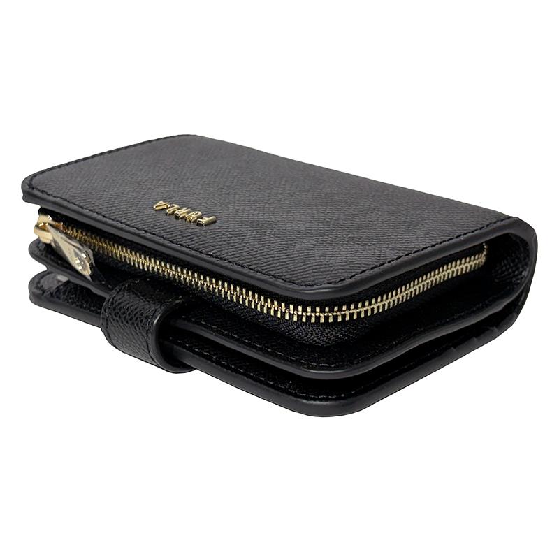 FURLA（フルラ） WP00443 BX0306 O6000 NERO 立体ロゴ付き ブラック
