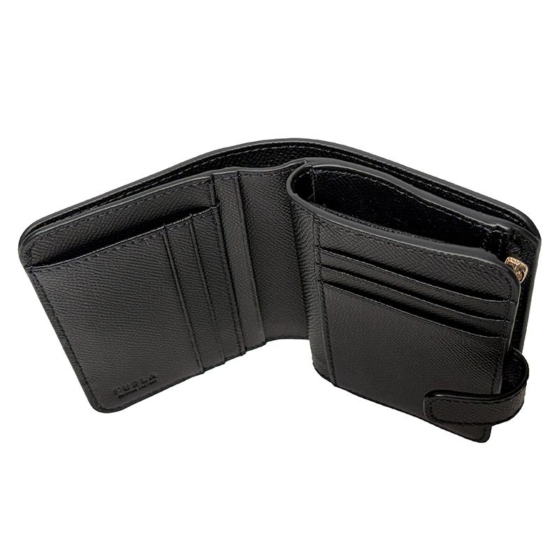 FURLA（フルラ） WP00443 BX0306 O6000 NERO 立体ロゴ付き ブラック
