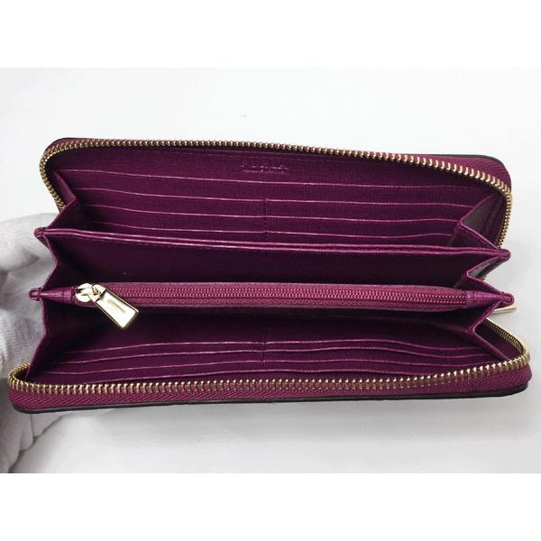 FURLA 新品 ラウンド 長財布 AMARENA サフィアーノ フルラ ♡ FURLA（フルラ） 長財布 FURLA 903607 P PR82 B30 BABYLON AMARENA