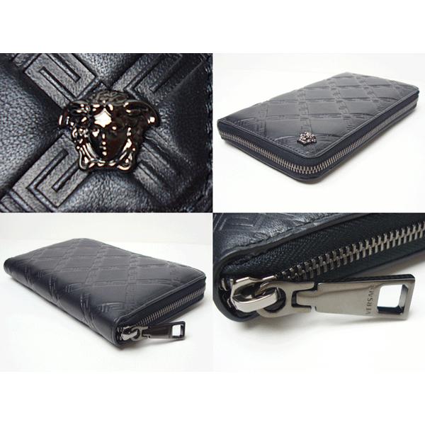 GIANNI VERSACE ヴェルサーチ 長財布 DP33597 DVBRA D41UB 立体 