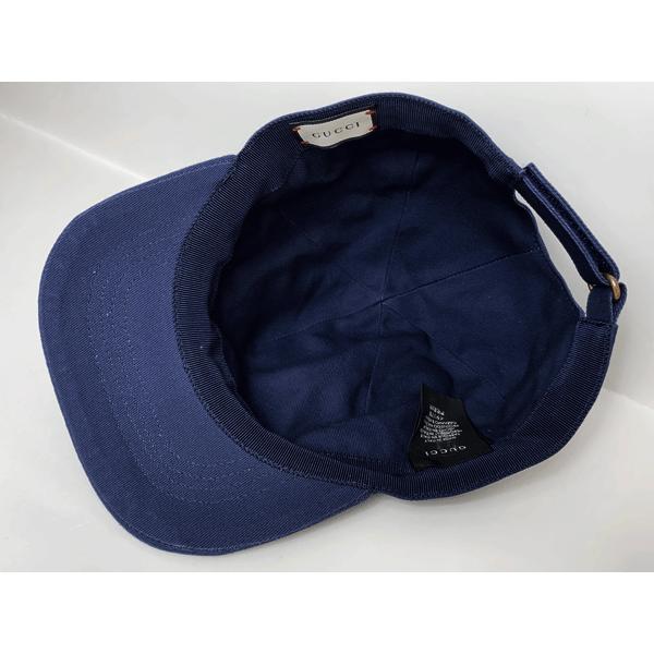GUCCI CAP グッチキャップ GUCCI（グッチ） GUCCI 478948 3HD05 4100 NAVY キャップ LOVED GUCCI