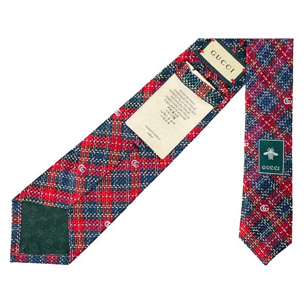 GUCCI グッチ 644003 4E002 3174 GG入りレッド系Xグリーン系Xネイビー 
