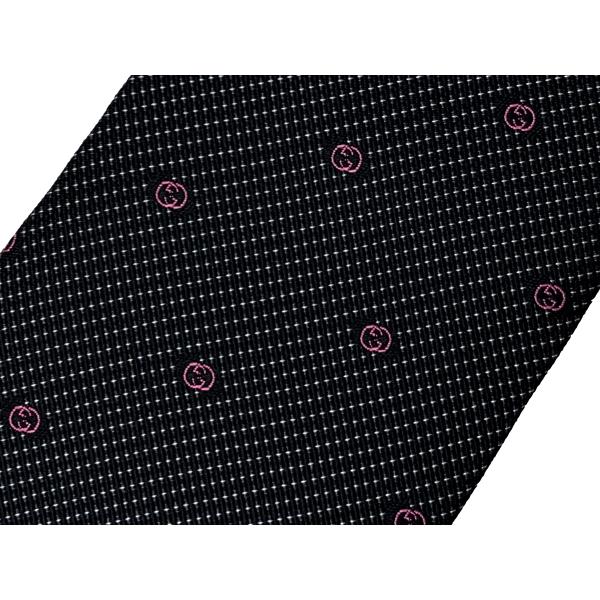 GG グッチ ネクタイ GUCCI 349398 4B002 1072 GANDOM ブラック地